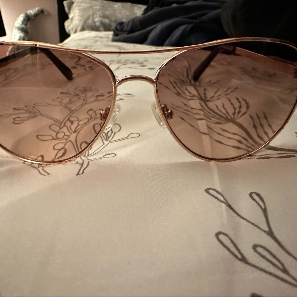 Kate Spade Rose Gold Sunglasses